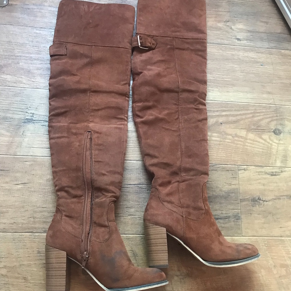 Over the knee boots